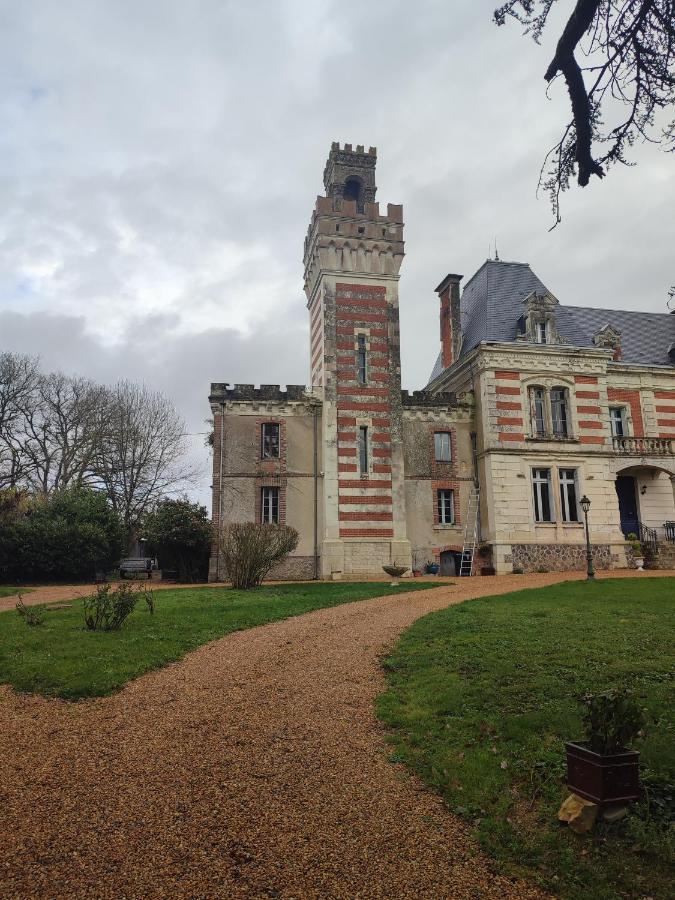 Chateau Le Haut Villaumay Auzouer-en-Touraine Bagian luar foto